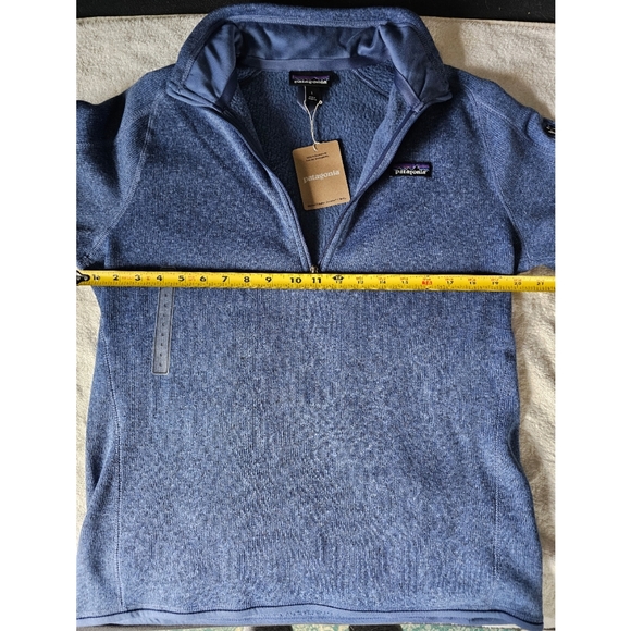 Patagonia Women's Better Sweater 1/4 Zip Fleece Pullover Large - Picture 8 of 9
